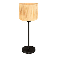 Lampe a poser en rotin en métal | Rota