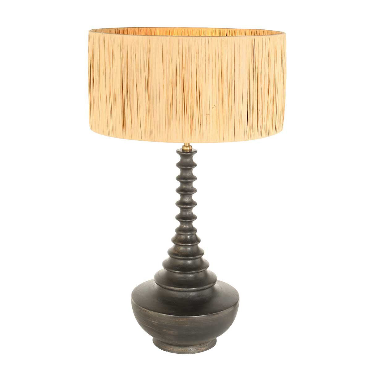 Lampe à poser Bois noir