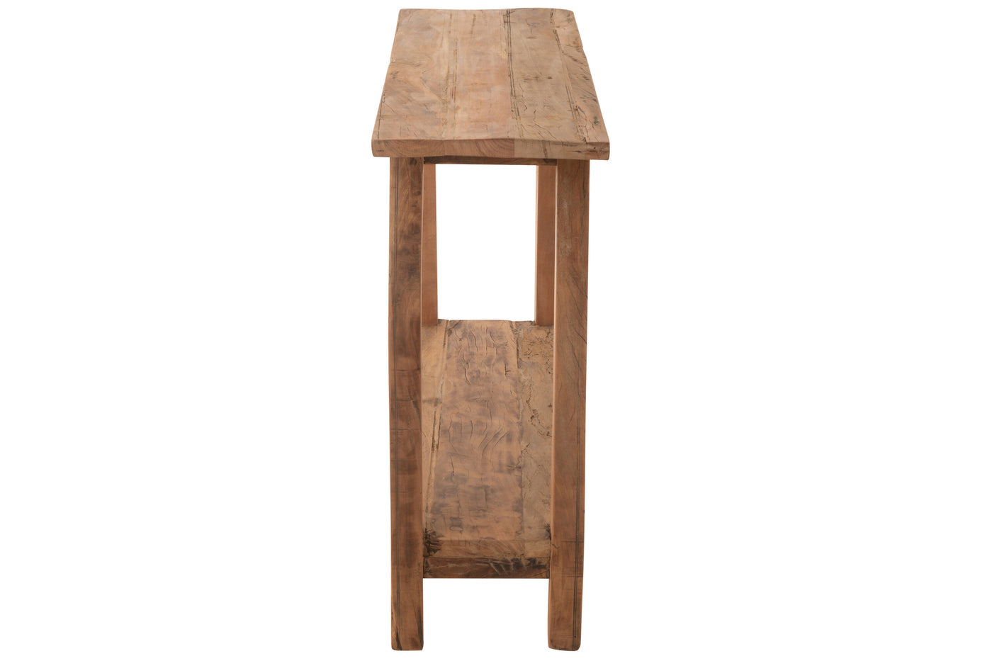 Console en Bois Recyclé Naturel