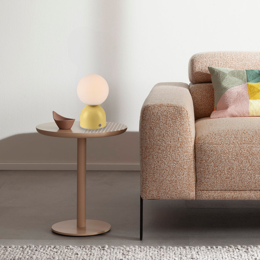 Lampe à poser Rudi jaune