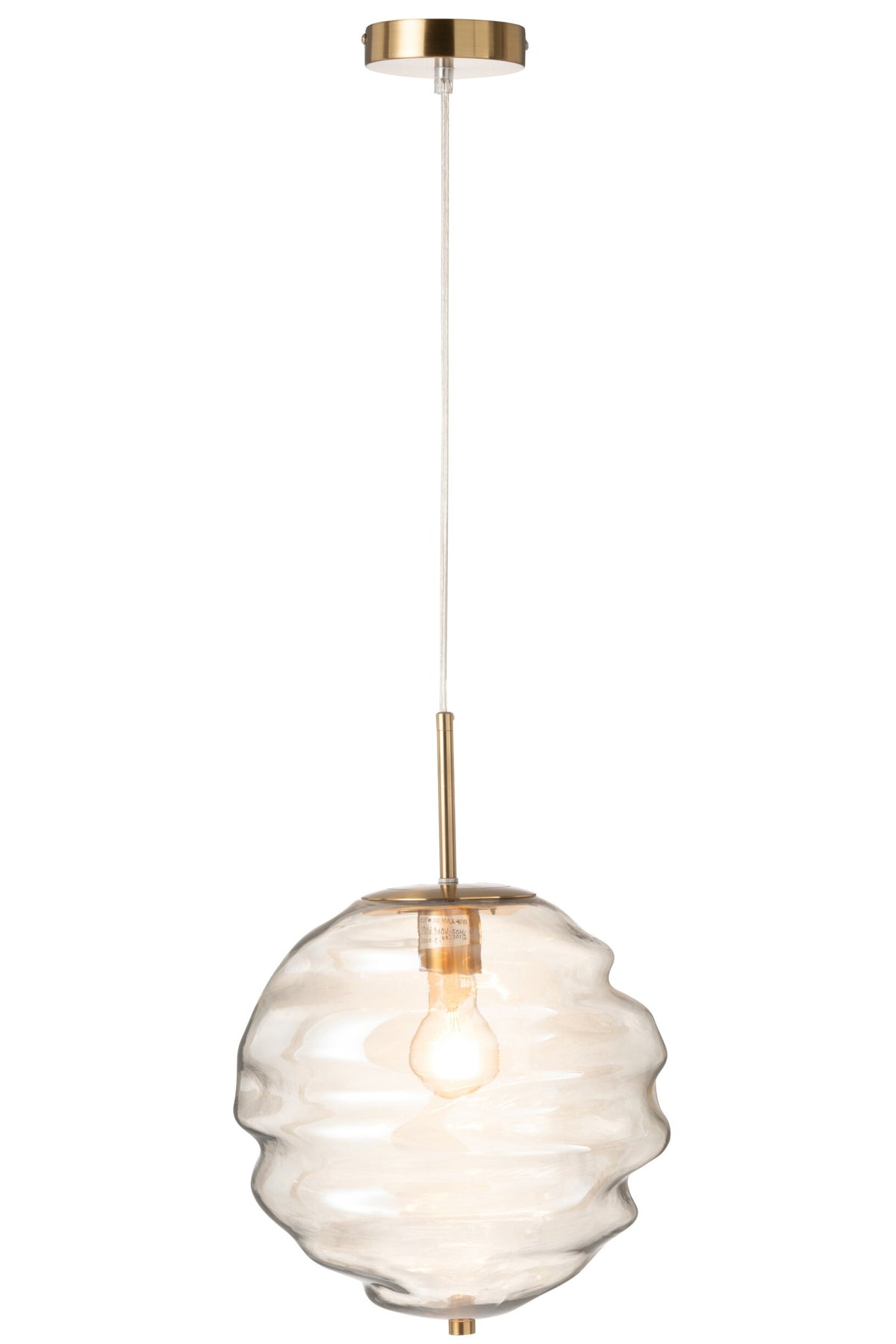Suspension Ruche en verre