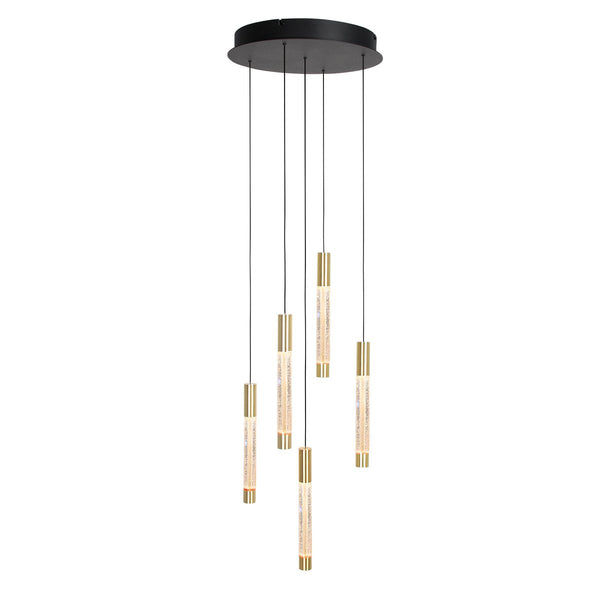 Suspension luminaire Alisio doré