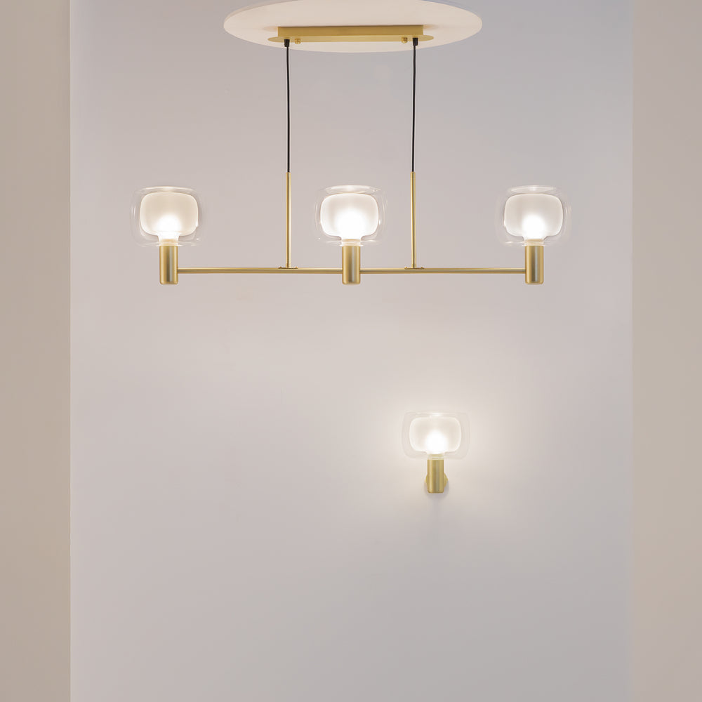 Vision Suspension luminaire doré