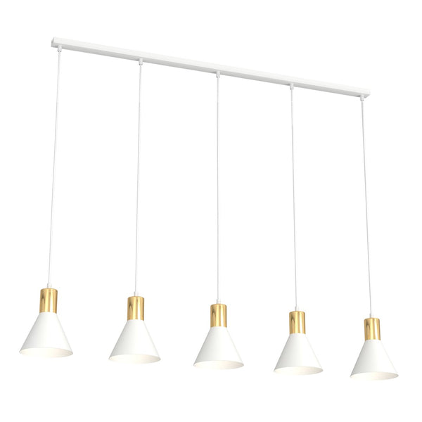 Suspension Rosa 1 lumière blanche
