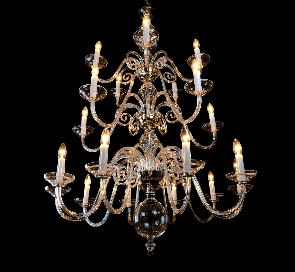 Lustre en verre transparent LW513200100G