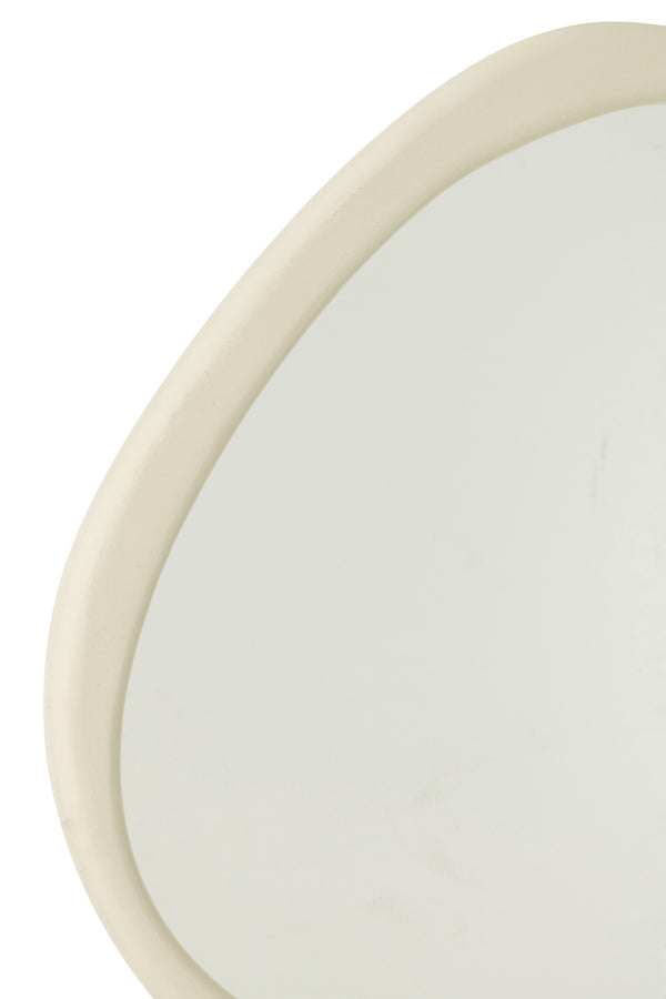 Miroir Mural Blanc Moderne