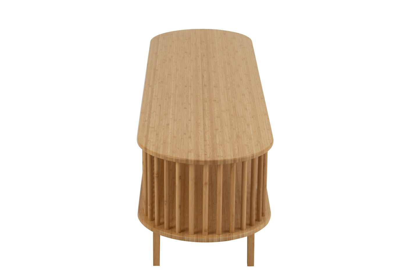 Support TV Bambou Naturel
