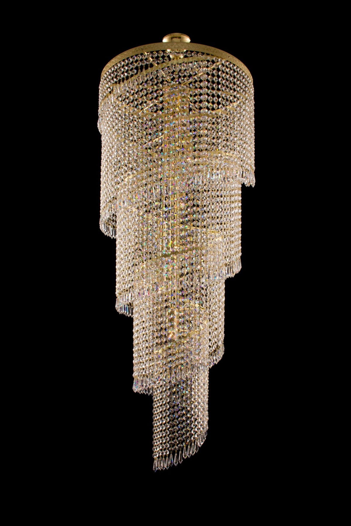 Suspension spirale en cristal TX515000006