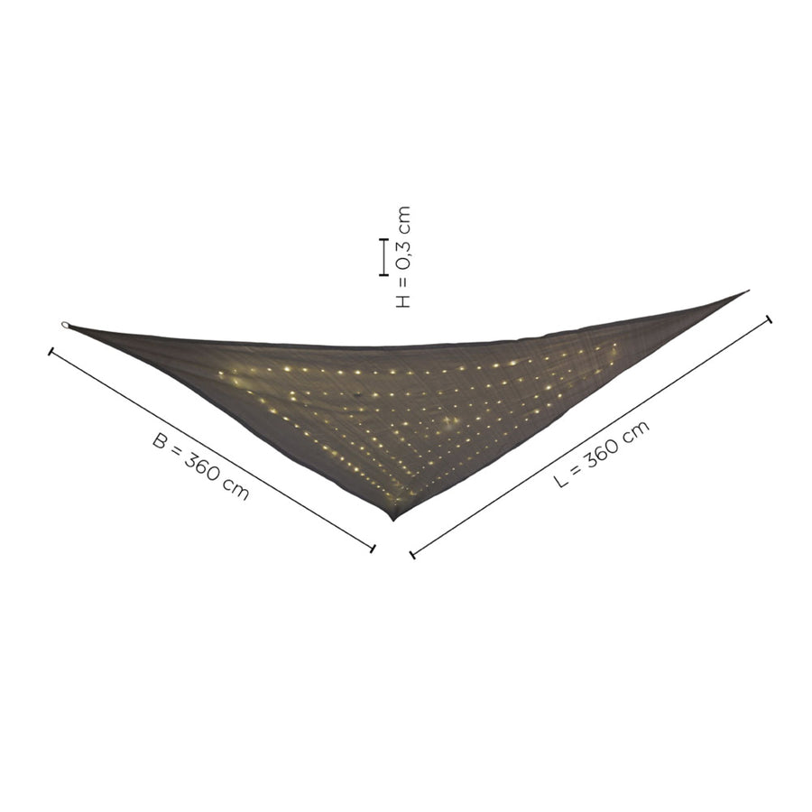 Luminaire extérieur Segel gris