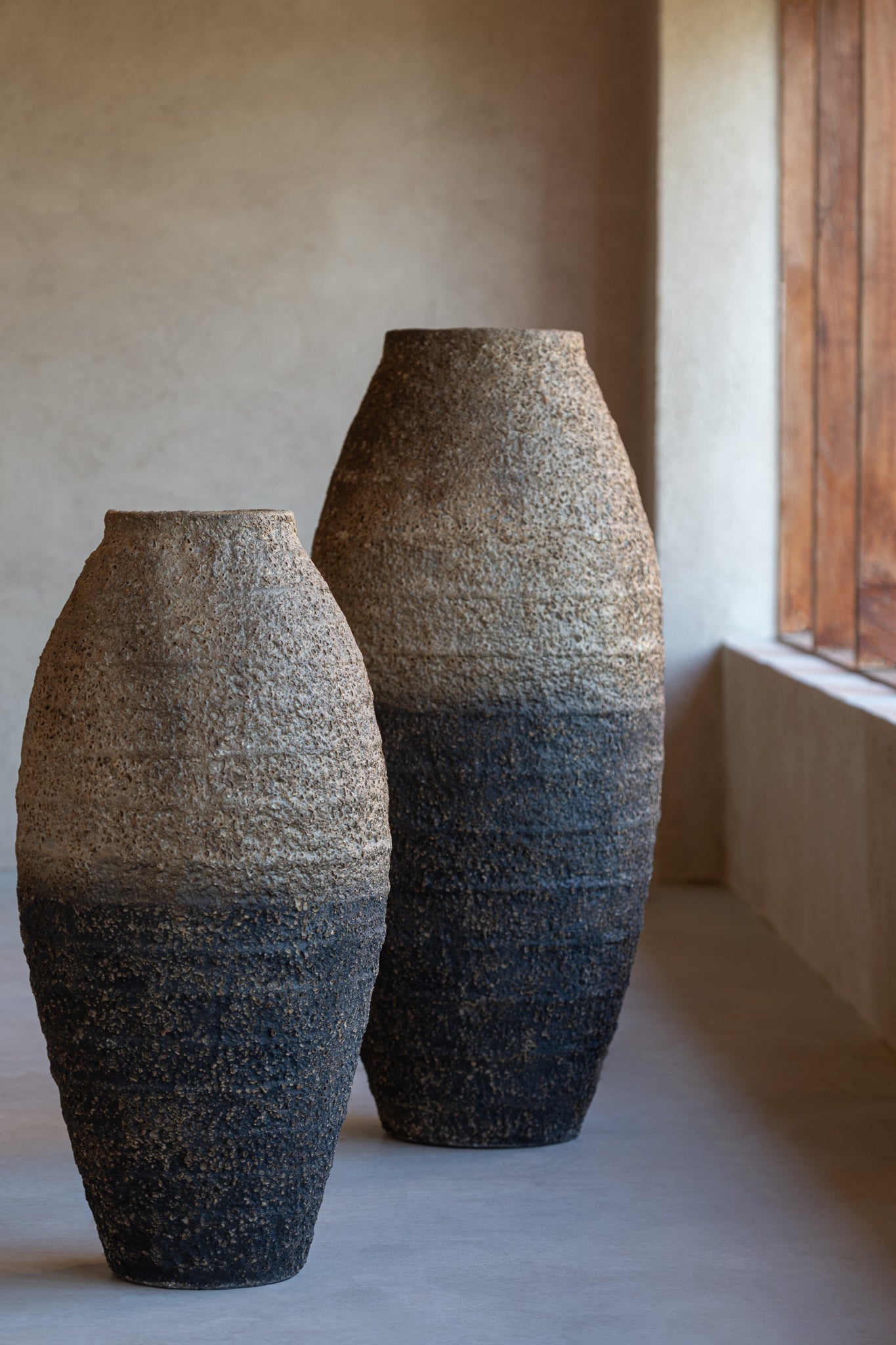 Vase Antique Ciment Grand