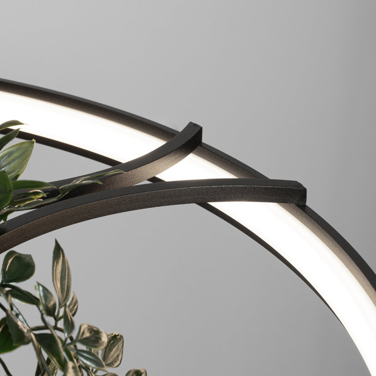 Lustre RIO BIO 78 noir LED 4000K