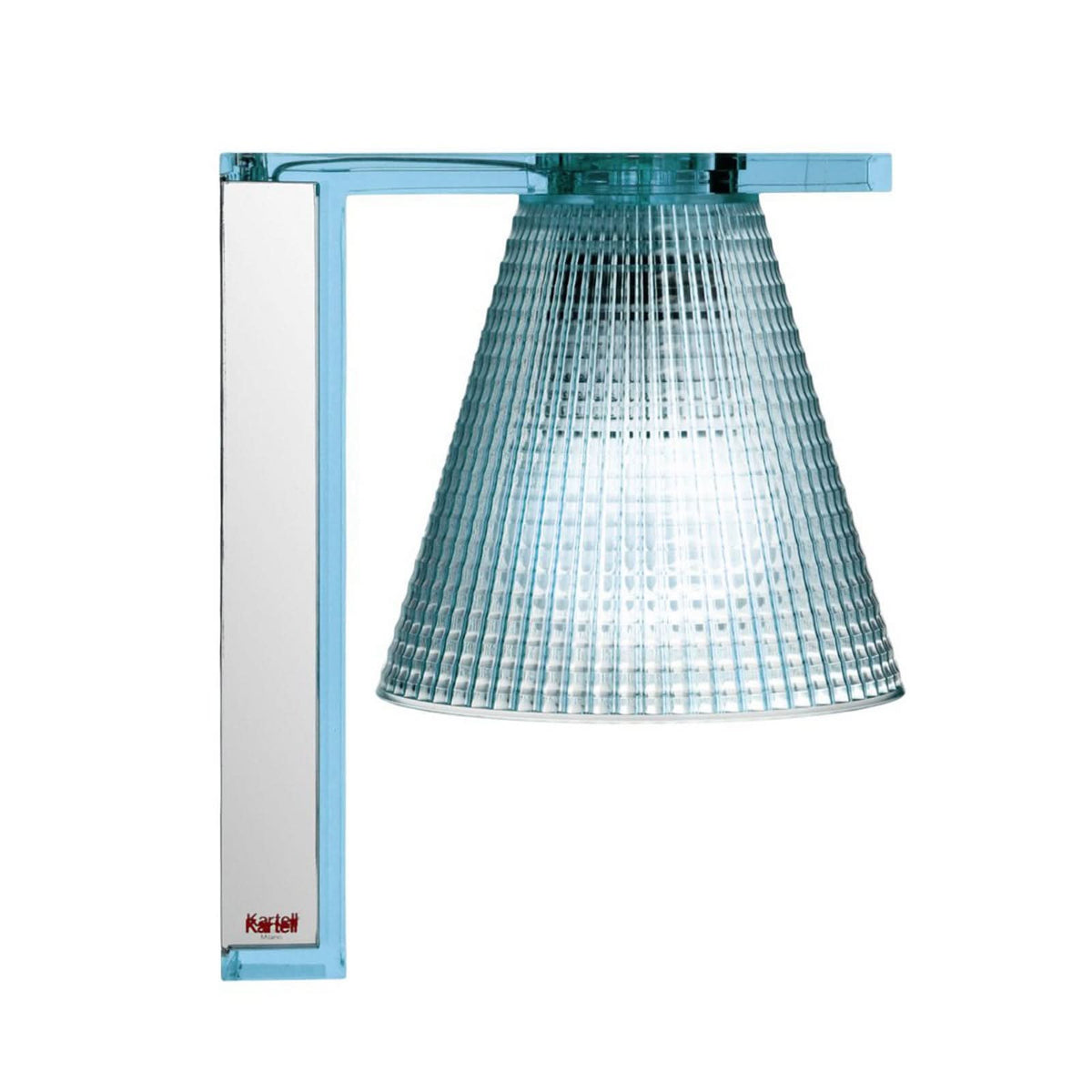 Applique murale Light-Air, bleu, hauteur 21 cm