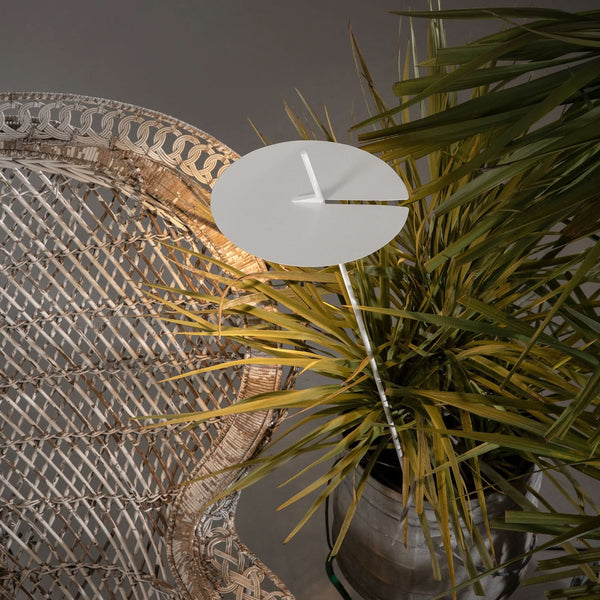 Borne lumineuse d'extérieur LED Xana en aluminium, blanc, hauteur 96 cm, IP65
