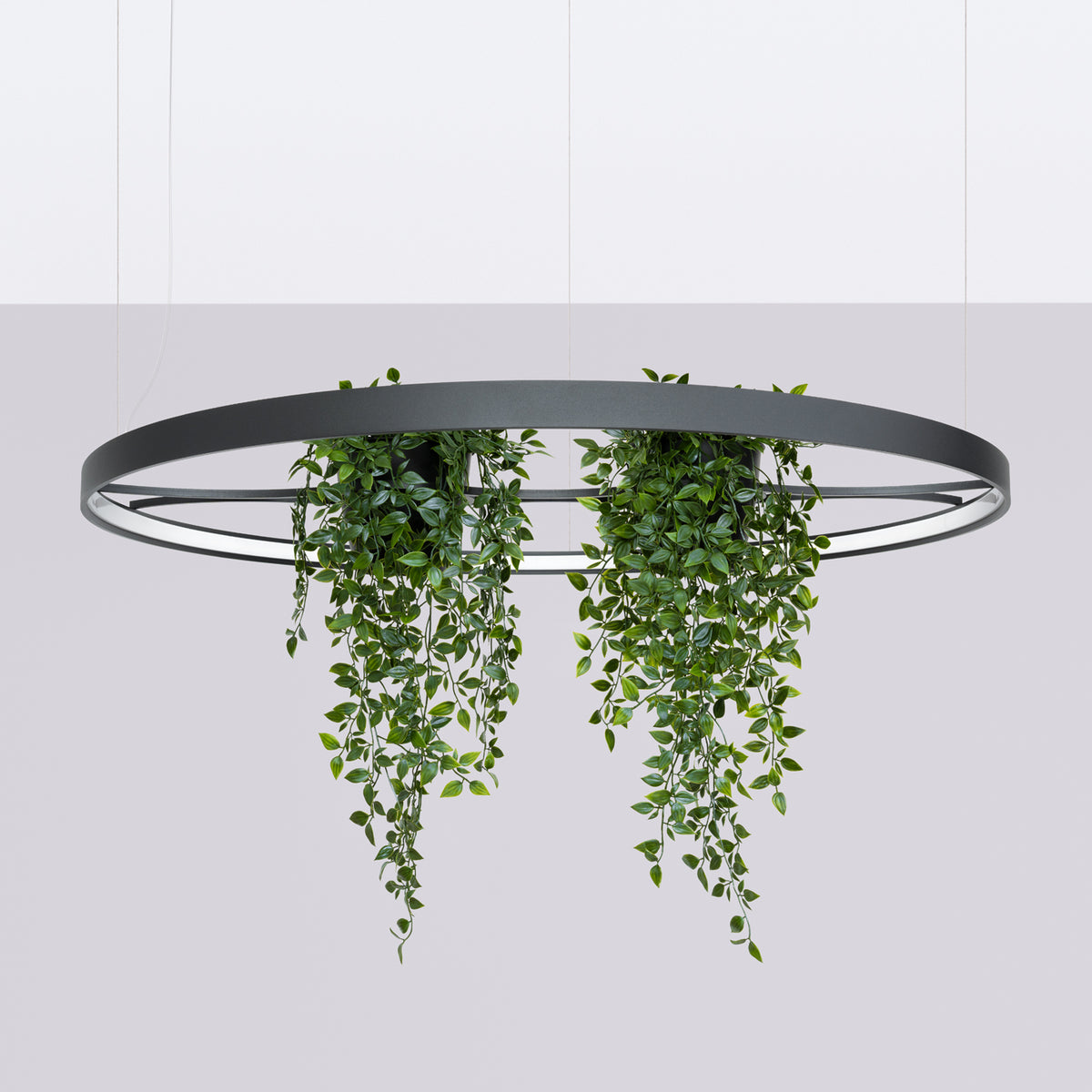 Lustre RIO BIO 110 noir LED 4000K
