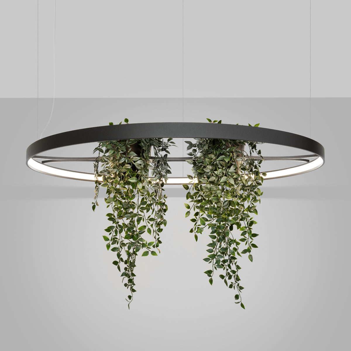Lustre RIO BIO 110 noir LED 4000K