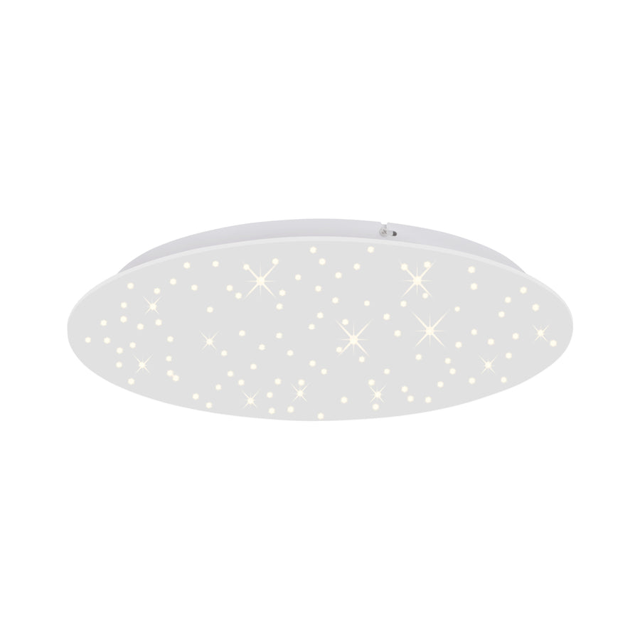 Plafonnier Sparkle blanc, L 48 cm