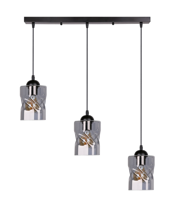Suspension luminaire | Felis Noire L 62 cm