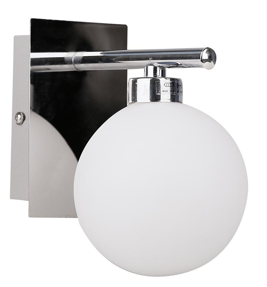 Applique murale Raisa blanche, verre