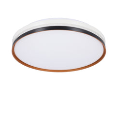 Plafonnier LED Montana blanc et doré