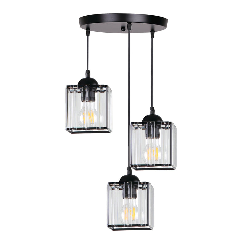 Suspension luminaire | Glassia Noire