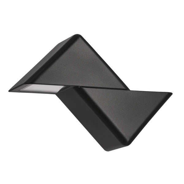 Applique extérieure LED Dracaena 2 lumières noire, IP65