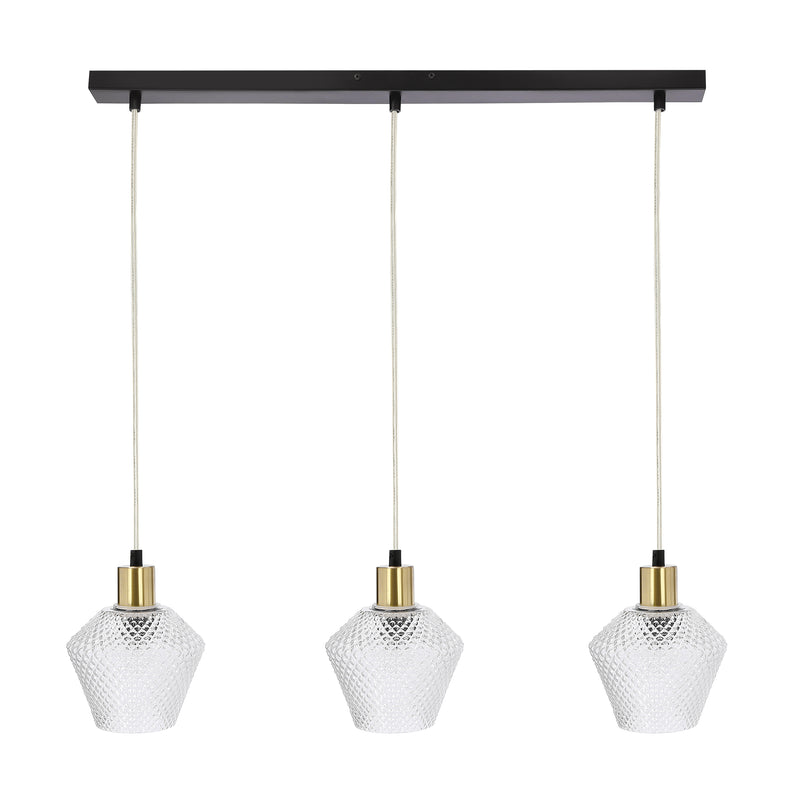 Suspension luminaire | Greniko Noire