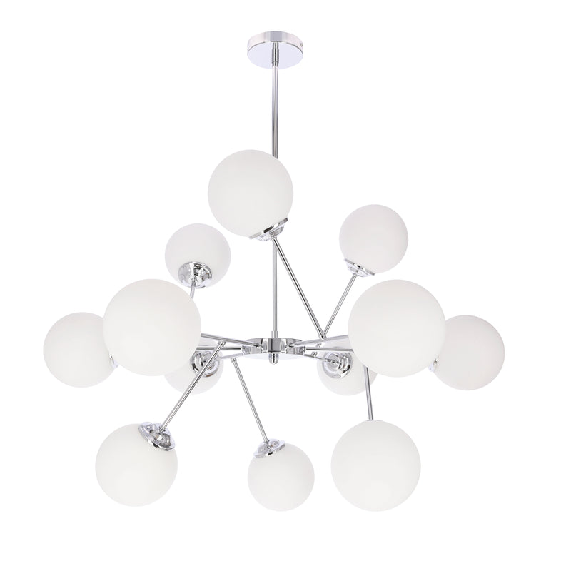 Suspension luminaire | Belweder Argenté