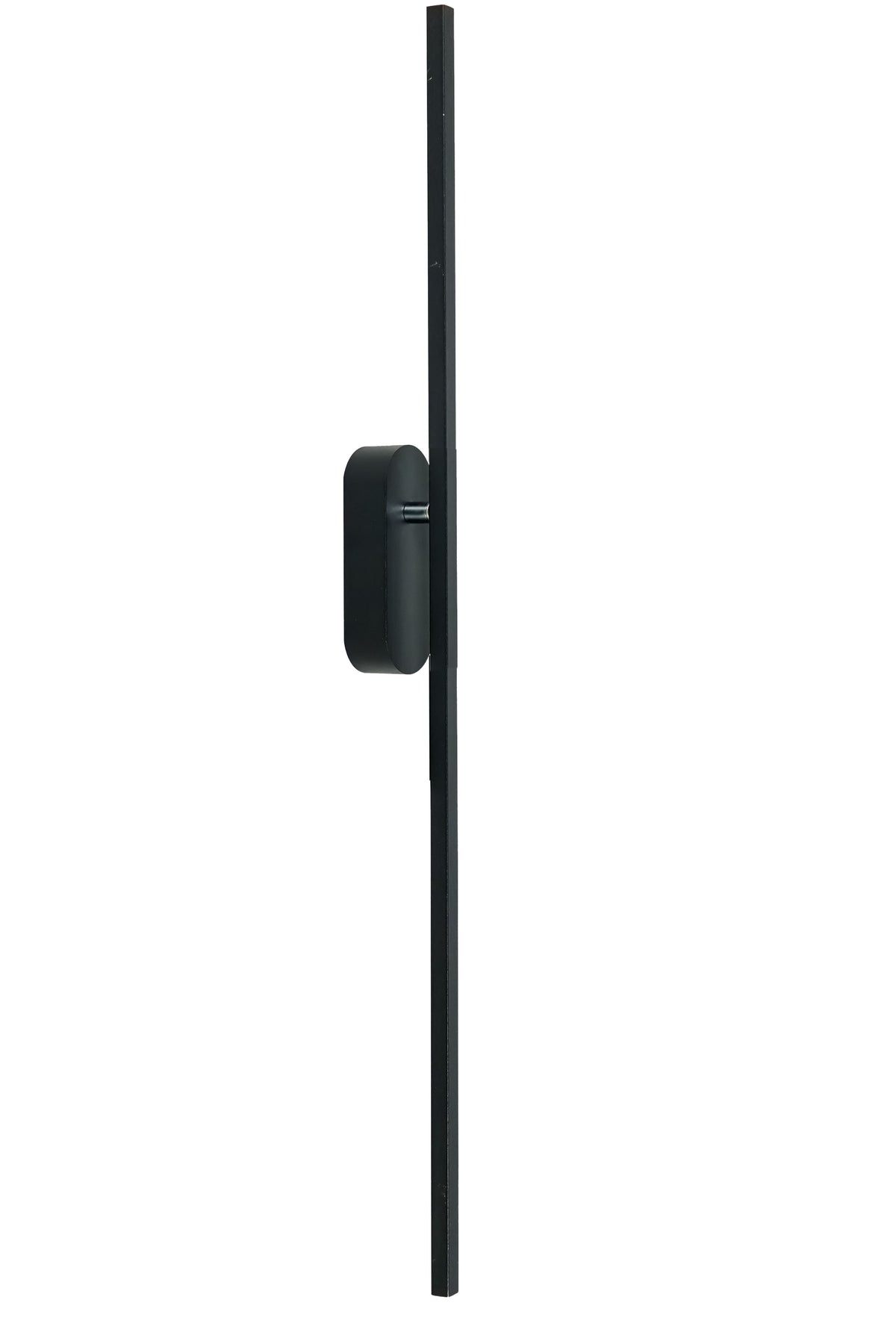 Applique murale LED Bagette noire, L 80 cm