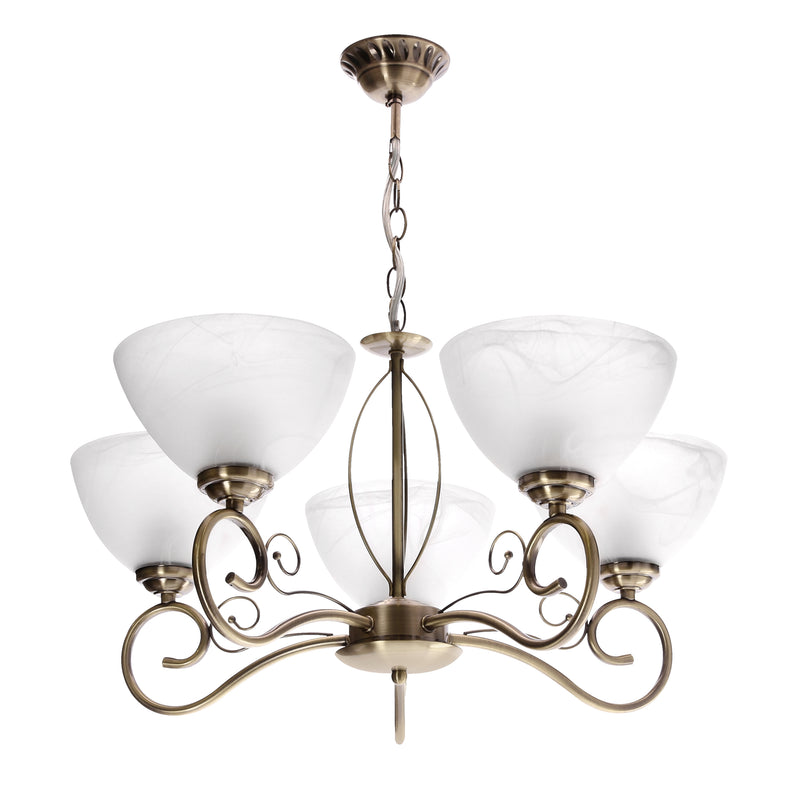 Suspension luminaire | Horizon Laiton