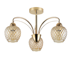 Suspension luminaire | Tobias Dorée