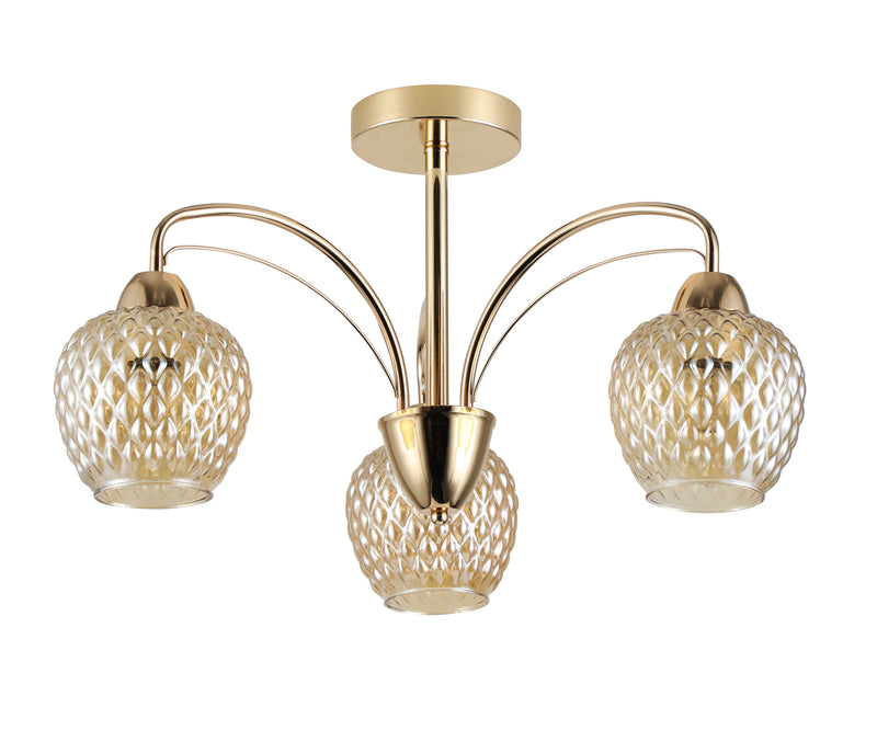 Suspension luminaire | Tobias Dorée
