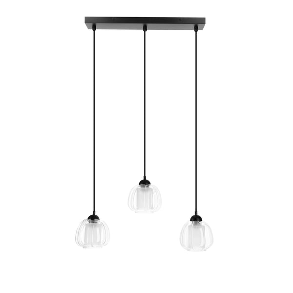 Suspension luminaire | Valeria Noire L 58 cm