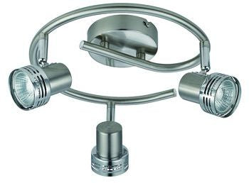 Plafonnier Metro 3 lumières chromé