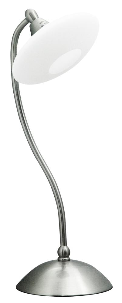 Lampe à poser Elisa nickel satiné