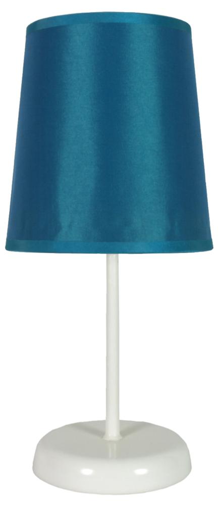 Lampe à poser Gala bleue, tissu (réf. 41-98545)