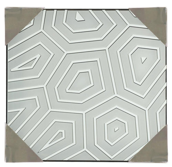 Plafonnier Aston 2 lumières, verre, L 30 cm