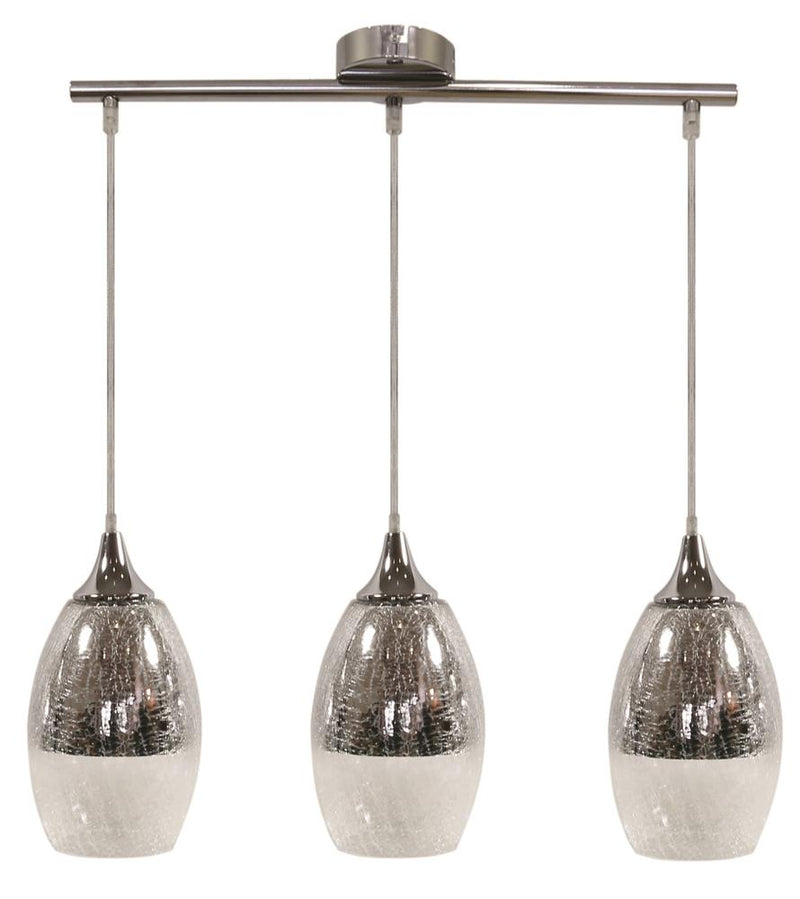 Suspension luminaire | Celia Argentée