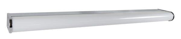 Applique murale LED Lyrica chromée et blanche