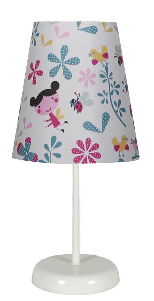 Lampe à poser Girl, tissu