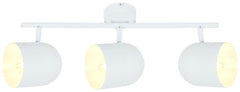 Plafonnier Azuro 3 lumières, L 55 cm