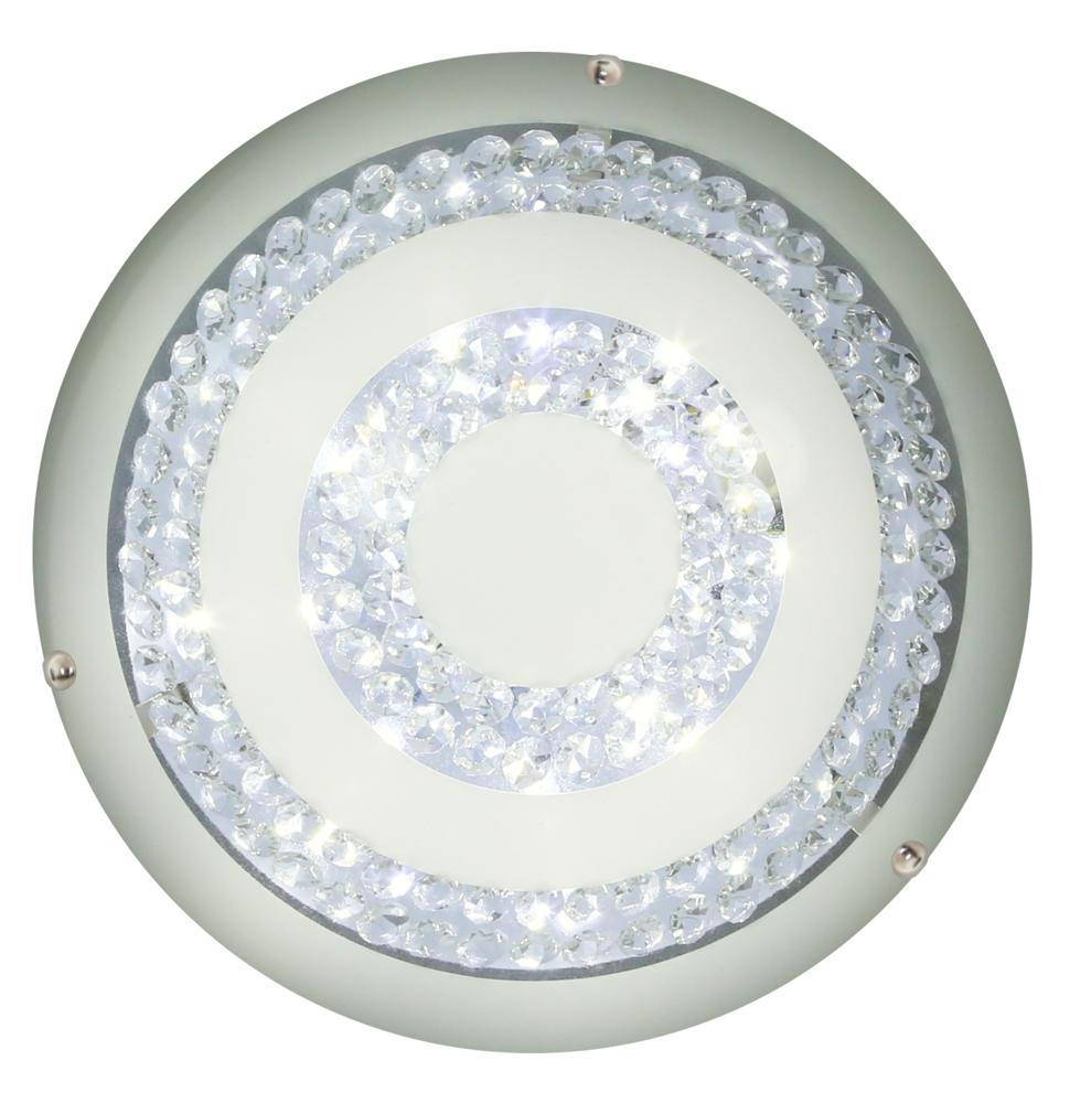 Plafonnier LED Monza, verre (réf. 14-64066)
