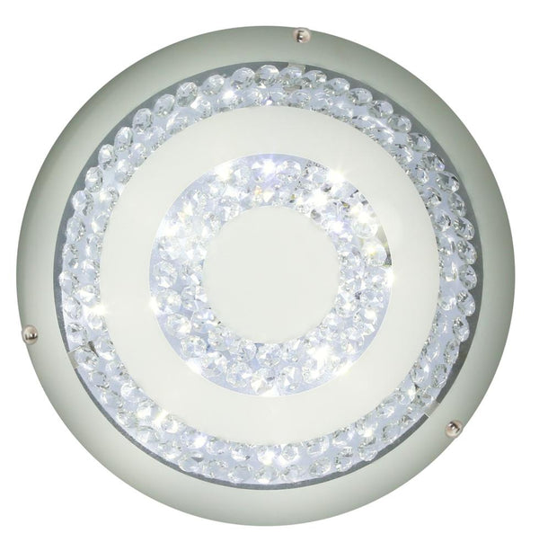 Plafonnier LED Monza, verre (réf. 14-64066)