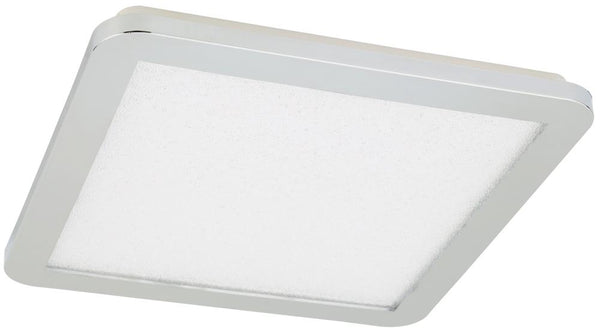 Plafonnier LED Nexit chromé, L 40 cm