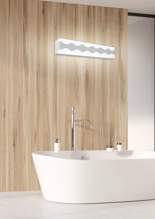Applique murale LED Front blanche