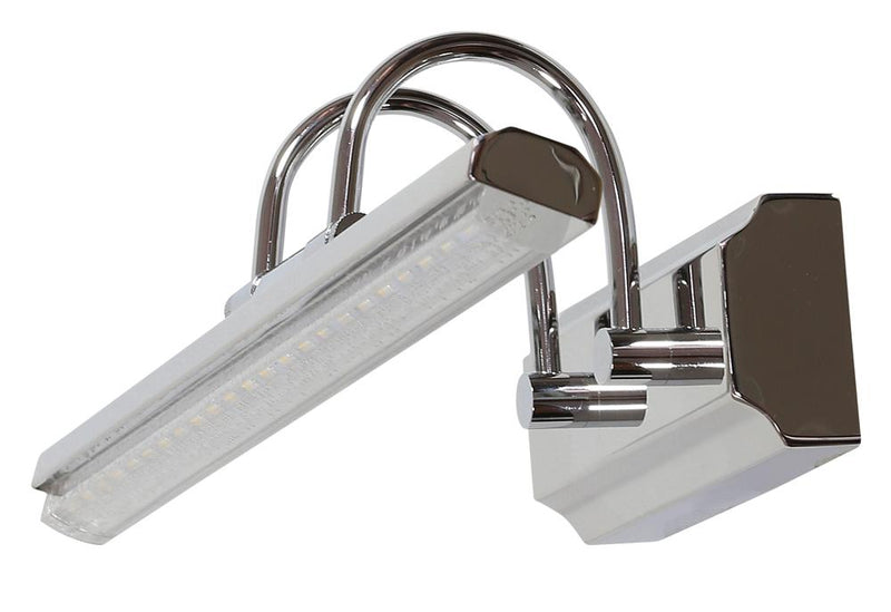Applique murale LED Gizel chromée, 7 W