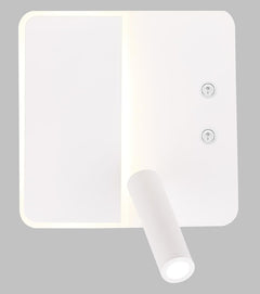 Applique murale LED Alma blanche