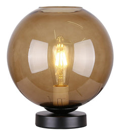 Lampe à poser Globe, verre