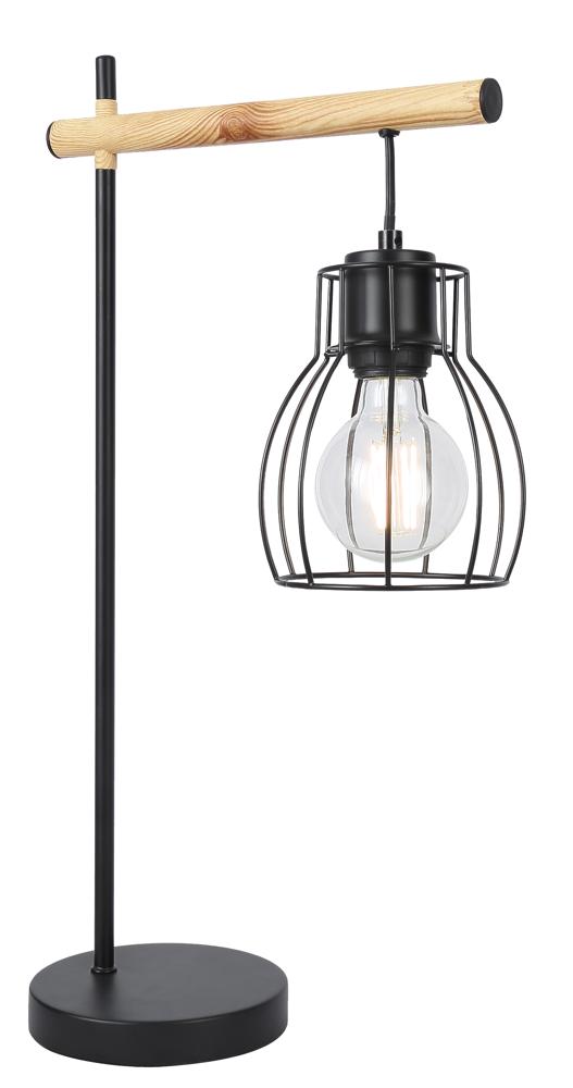 Lampe à poser Bernita noire