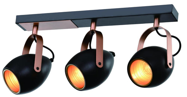 Plafonnier Anica 3 lumières doré