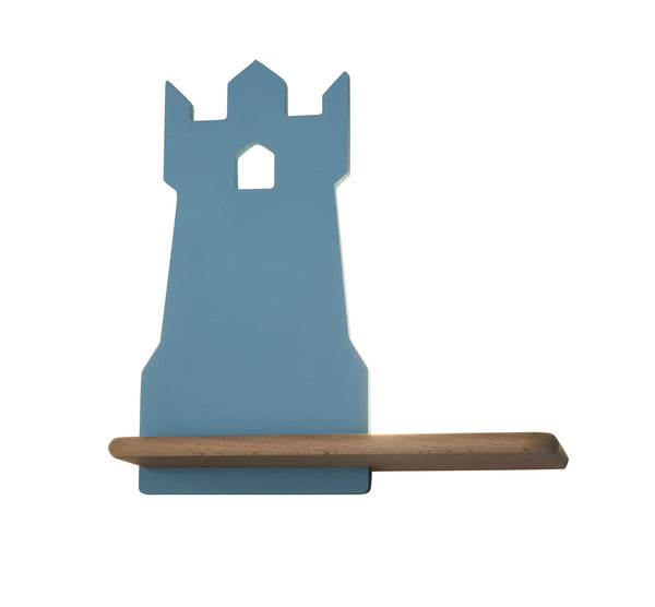 Applique murale LED Tower pour chambre d'enfant, bois